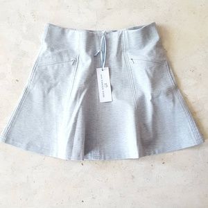 Southern Tide light grey skater skirt